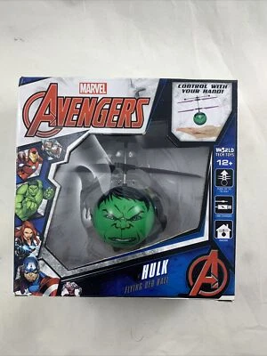 Marvel Avengers Marvel Hulk Flying UFO Ball Helicopter New 33195 Ages 6+ - Image 1 of 4