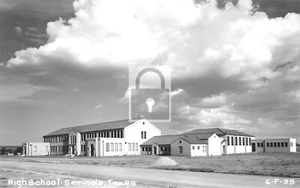 High School Building Seminole Texas TX - REPRINT - Picture 1 of 1