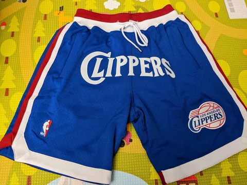 Just Don x Mitchell & Ness Los Angeles Clippers shorts size small BNWT Cover