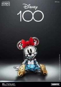 Blitzway Studio Disney D100 Minnie Mouse Chrome RARE 100th "Mint" #B-37 - Picture 1 of 9