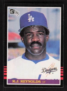 1985 Donruss #128 R.J. Reynolds Rookie Los Angeles Dodgers - Picture 1 of 2