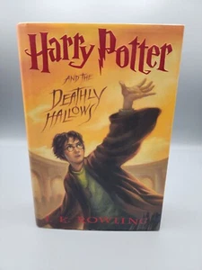 HARRY POTTER & THE DEATHLY HALLOWS Book 2007 J.K Rowling Hardcover 01B - Picture 1 of 6