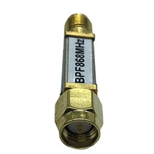 868MHz RFID Bandpass Filter Bandwidth 867-869MHz SMA Small Insertion Loss - Zdjęcie 1 z 8