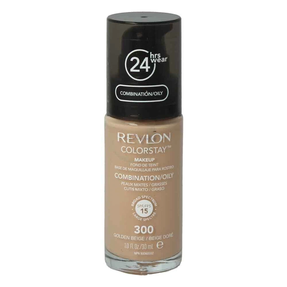 Revlon Colorstay Makeup 300 golden beige Oily Skin pumpe 30 Ml