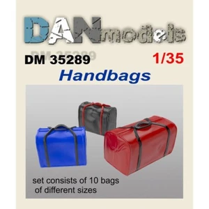 Accessories for diorama. Handbags, 10 pcs Dan Models 35289 Scale kit 1:35 - Picture 1 of 12