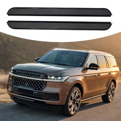 2PCS Running Boards Side Steps Fit For Lincoln MKX 2007-2015 Black Bar Pedals Foto 1 de 4