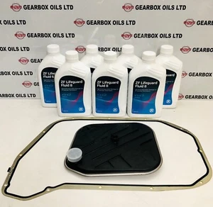 GENUINE BENTLEY CONTINENTAL GT ZF 0BL AUTOMATIC GEARBOX FILTER GASKET OIL 7L - Picture 1 of 8