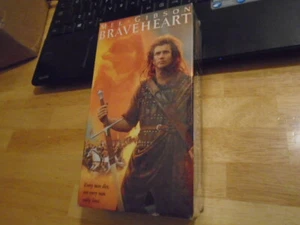 SEALED RARE OOP Braveheart 2x VHS film 1995 Mel Gibson BRIAN COX Brendan Gleeson - Picture 1 of 3