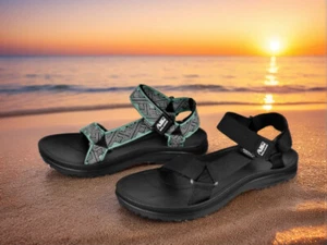 Women Air Balance Slide Sandals Beach Sandal Comfort River Hook & Loop ABS9902W - Picture 1 of 1