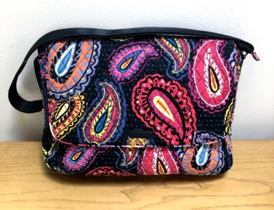 Vera Bradley Essential TWILIGHT PAISLEY Messenger Laptop Bag - Image 1 of 4