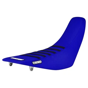 Honda XR 650R 2000-2007 cubierta de asiento con pinza todo costilla azul/negra #414 - Imagen 1 de 5