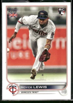 #137 Royce Lewis 2022 Topps UK Edition Rookie - Image 1 of 2
