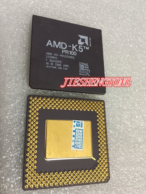 AMD-K5TM PR100 Antique cpu collection history witness Chip（1PCS