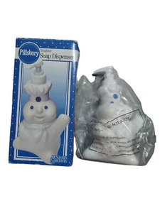 New (Open Box) Pillsbury Doughboy Vintage Soap Dispenser 1997 Benjamin & Medwin - Picture 1 of 5
