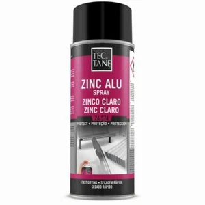 SPRAY DE PINTURA ZINC ALU CLARO BRILLANTE 400 ML (CINCADO O ZINCAR)  - Imagen 1 de 1