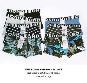 5/7 Pack Bonds Everyday Cotton Trunks Underwear Size S-2XL - Bild 1 von 6