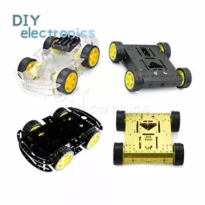 Kit Smart Car 4WD Kit Telaio Robot con Encoder di Velocità e Batteria Stati Uniti - Foto 1 di 17
