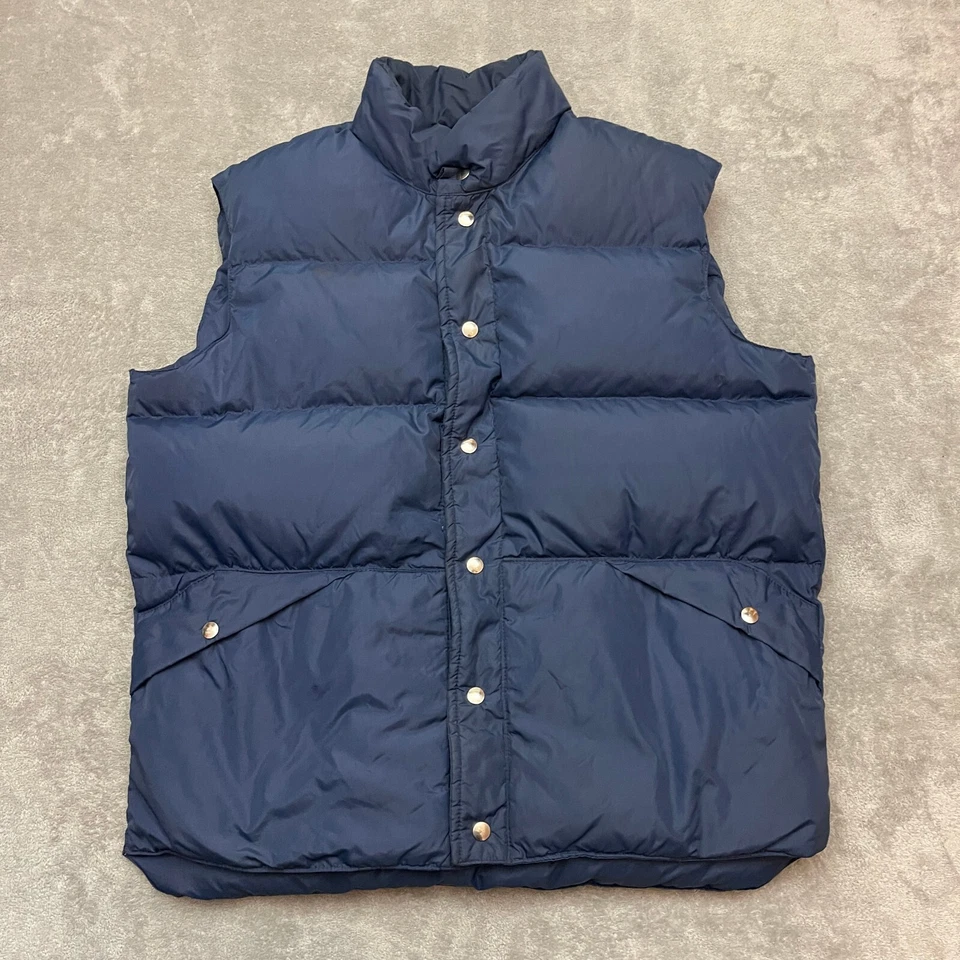 Chaleco acolchado azul vintage Penfield hecho en EE. UU. talla XL Foto 1 de 4