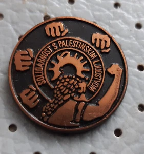 Solidarity with Palestinian people Slovenia pin Palestine - Picture 1 of 1