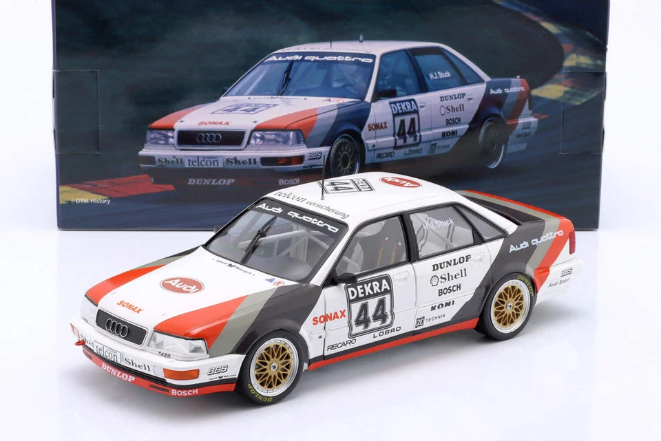 Werk83 1990 Audi V8 Quattro Team Schmidt Motorport #44 DTM Winner 1:18 W1801501 - Image 1 of 1
