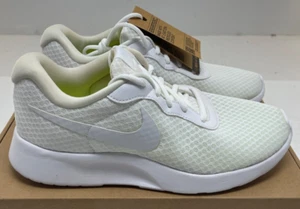 Men's NIKE Tanjun Flyease DV775 101 Running Shoe - White Mesh FREE shipping! - Picture 1 of 5