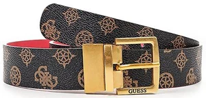 Guess Atene Reversible Womens Belt With 4G Logo In Brown S - L - Picture 1 of 16