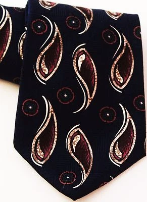 Corbata Alexander Lloyd Natural Exchange 100 % seda hecha en EE. UU.   Foto 1 de 2