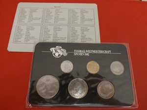 * Spanien KMS 1980 * Fußball WM 1982 * 6 Münzen (Alb.3) - Bild 1 von 4