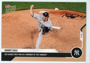 2020 Topps Now #4 Gerrit Cole New York Yankees - Picture 1 of 2