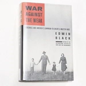 Krieg gegen die Schwachen von Edwin schwarz Hardcover 1. Erstausgabe Eugenik Buch - Bild 1 von 6
