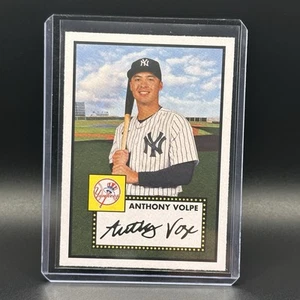 2025 Topps Heritage H25-1 Anthony Volpe Auto - Picture 1 of 2
