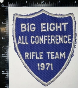 Big Eight All Conference NCAA Rifle Team 1971 Patch - Bild 1 von 2