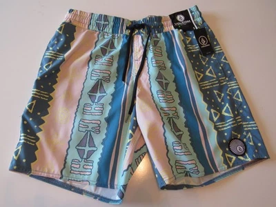 Volcom Mens Lido Print 17" Trunk Small Nwt - Image 1 of 4