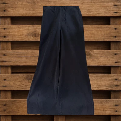 A.N.A. Highest Rise Wide Leg Black Size 10 Cotton/Spandex 4 Pocket - Image 1 of 4