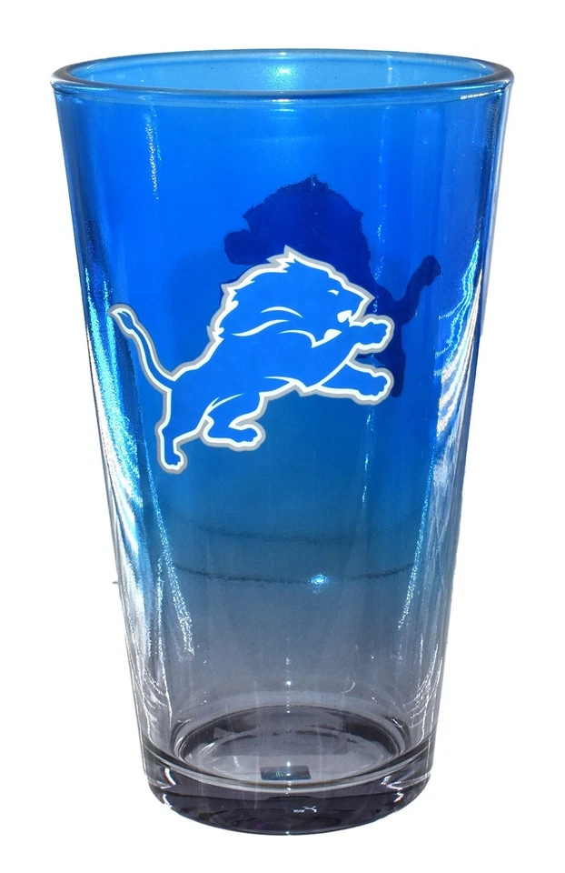 Vidro ombre Detroit Lions Memory Company NFL 16 oz - Imagem 1 de 1