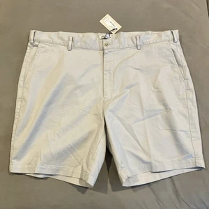 NWT - PETER MILLAR - Pilot Twill Golf Light Gray Shorts - Men's 42" X 8" Inseam - Picture 1 of 5