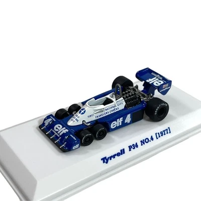 kyosho K07038B4 Tyrrel P34 NO.4 6 ruote scala 1:64 - Immagine 1 di 3