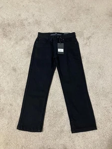 Steve's Jeans Black Stretch Denim Kid Boys Jeans Size 5-New $34 - Picture 1 of 4
