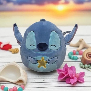 Disney Stitch Squishmallows Sleeping Dreamy Star Pillow Plush Toy NWT 8in - Picture 1 of 5