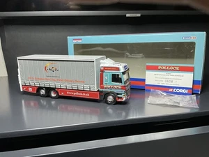 Corgi 1/50 Scale CC13611 - DAF CF Curtainside Lorry - Pollock Scotrans - Picture 1 of 5