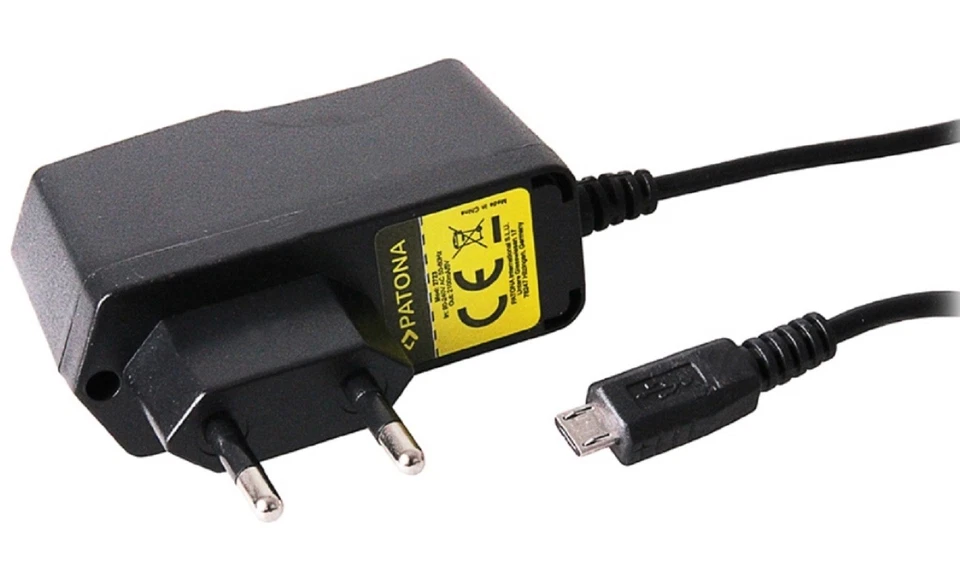 Patona Micro-USB Ladegerät 5V 2A Netzteil Netz-Lader Ladekabel für Tablet PC Tab - Bild 1 von 1