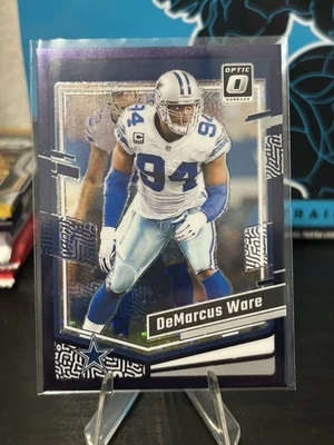 2023 Panini Donruss Optic - DeMarcus Ware #47 Purple Stars Prizm /15 - Image 1 of 2