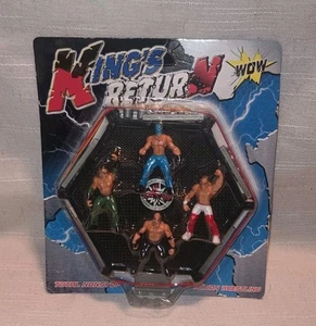 King's Return Mini Arena With 4 Wrestles & RAW Ring - Picture 1 of 3