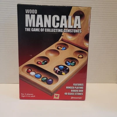 Mancala - Juego Plegable Madera Real Foto 1 de 4
