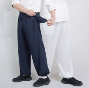 Wudang Taoist Pant Kung Fu Martial Arts Wing Chun Tai Chi Elastic waist Trousers - Picture 1 of 15