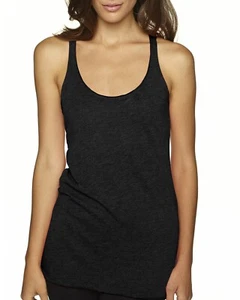 Next Level Apparel Ladies' Triblend Racerback Sleeveless Tank Top 6733 XS-2XL - Picture 1 of 22
