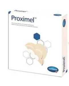 Hartmann Proximel Silicone Foam Dressing With Border Small Sacrum 7 X 7 in X 5pc - Picture 1 of 8