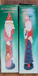Vintage Santa Decoration Sack Of Toys 12" Tall with Removable Hat, Plus candles - Picture 1 of 12