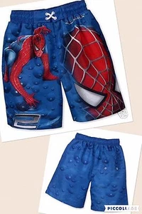 Spider-Man Face Swim Trunks Spiderman Face Sizes 5 6 Boys Royal Blue NEW - Picture 1 of 1