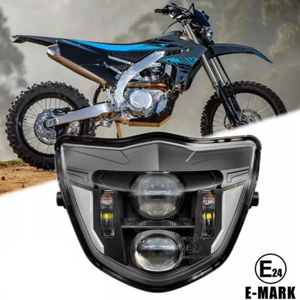 For Yamaha 2013-2023 WR250F WR400F WR450F TTR XT MX Supermoto E24 LED Headlight - Picture 1 of 10